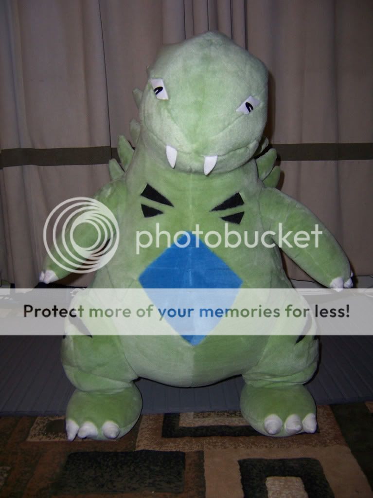 pokemon center tyranitar plush